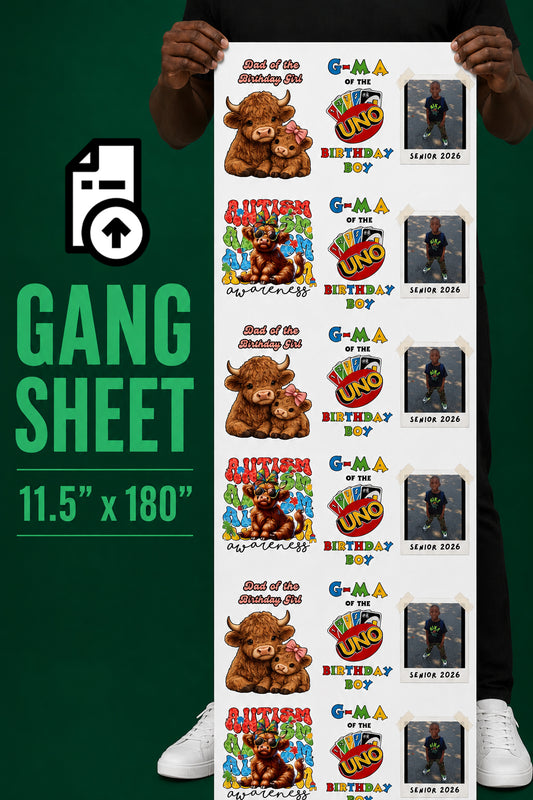 Upload a DTF Gang Sheet